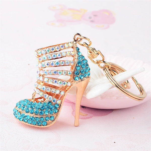 Stiletto High Heel Shoe Key Ring