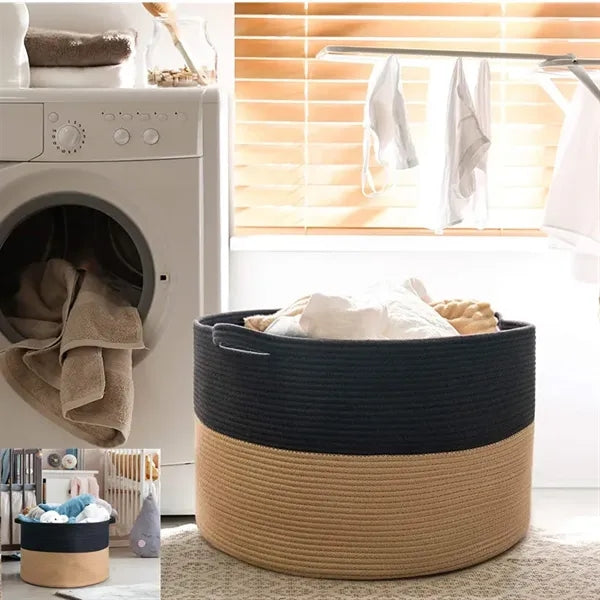 Large Cotton Rope Basket