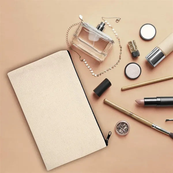 Multipurpose Canvas Makeup Bags Pencil Pouch