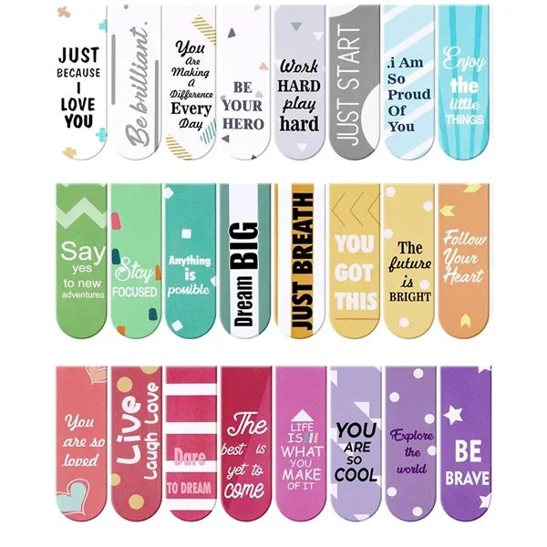 Colorful Folding Magnetic Bookmark
