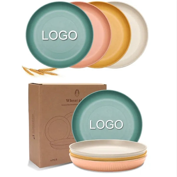 Wheat Straw Plastic Plates