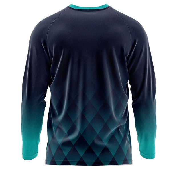 Unisex 180 GSM Poly Interlock Sublimation Long Sleeve Tshirt
