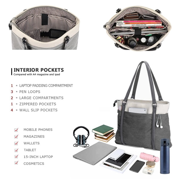 Women Laptop Tote Bag