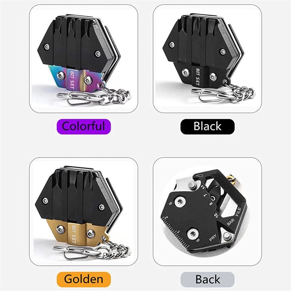 Multifunction Keychain Knife Outdoor Escape Mini Tools
