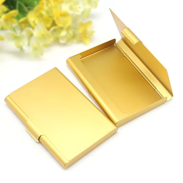 MOQ 50 Metal Business Card Holder