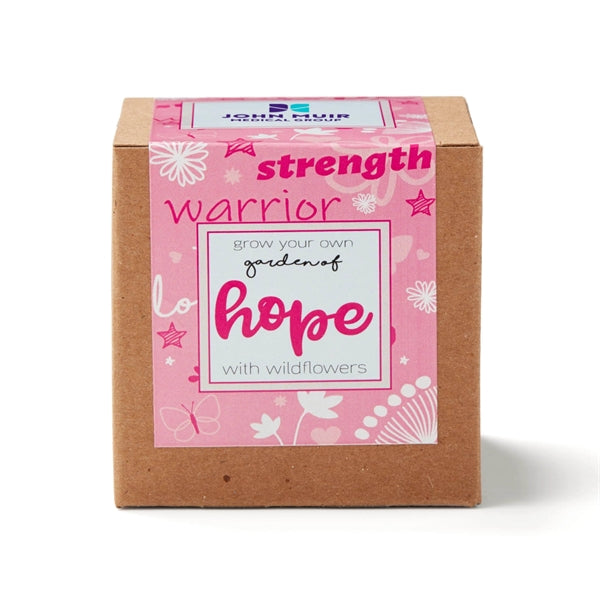 Pink Garden of Hope Seed Planter Kit in Kraft Box