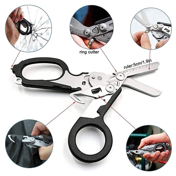 Multifunction Medical Scissors with Holster