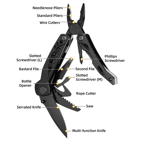 13 in 1 Pocket Multitool