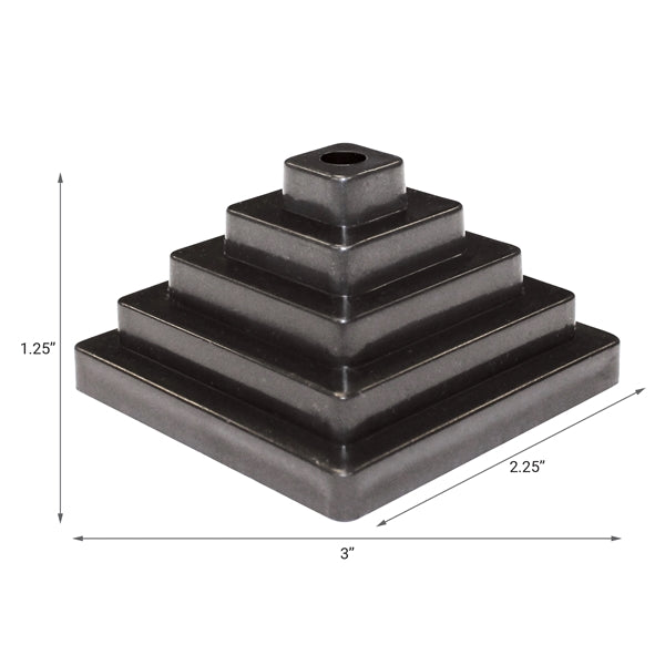 Pyramid Stick Flag Base - 1 Hole