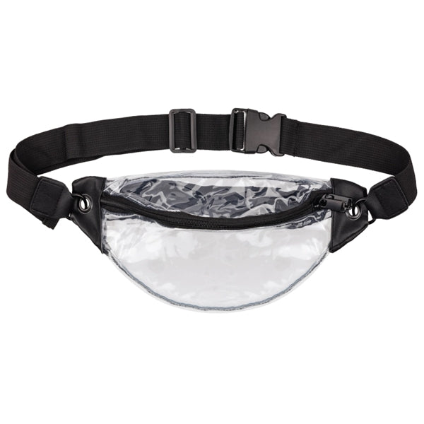 Transparent Zippered Fanny Pack