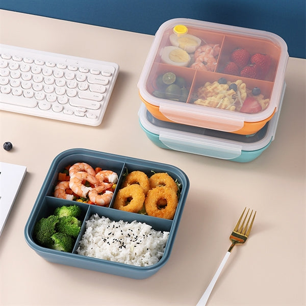 4 Compartment 1200ML Kids Adults Lunch Bento