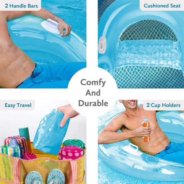 Pool Floats Adult Inflatable Chair
