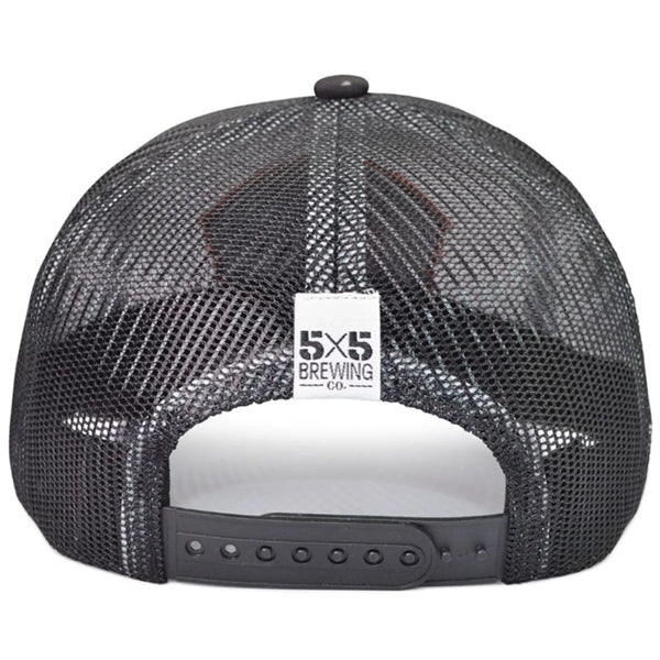 Full Mesh Crown 6-Panel Structured Snapback Closure Cap