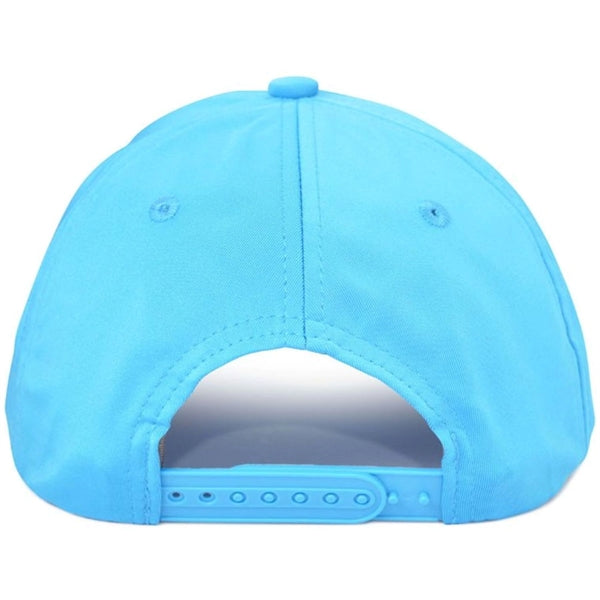 5-Panel Halfmoon Structure Hyper Poly Fabric w/ Snapback Cap