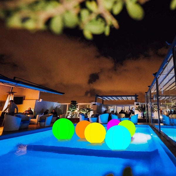 LED Beach Ball With Remote
