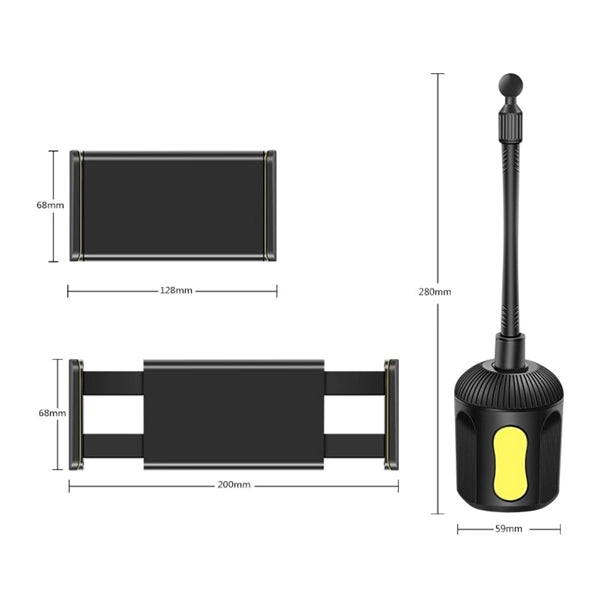 Cup Holder Tablet Mount