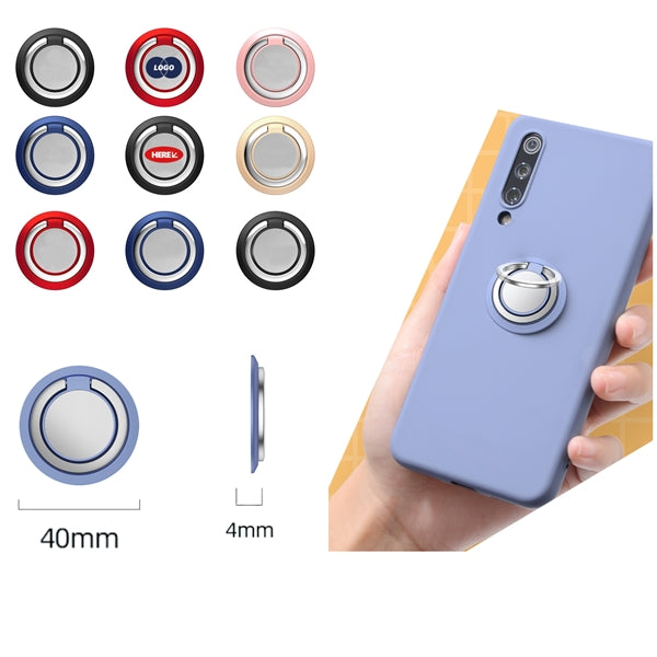 Strong cell phone metal ring holder