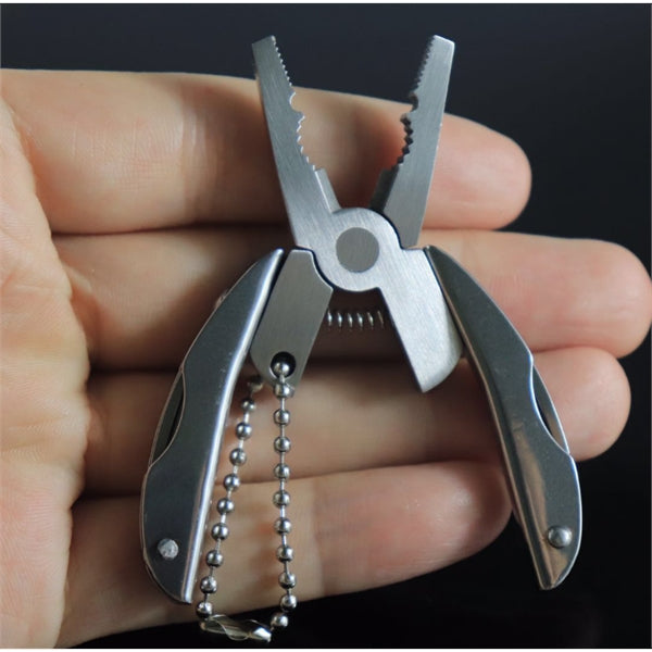 Mini folding muilti-functional plier clamp