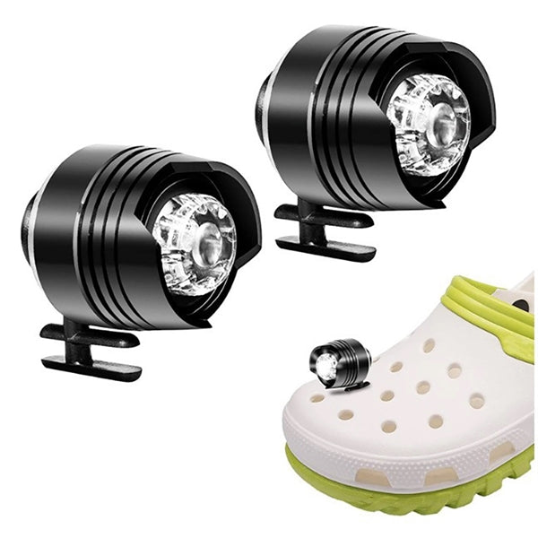 2Pcs Croc Clogs Headlights