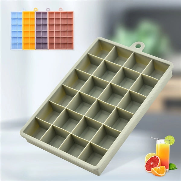 Silicone Ice Cube Trays with Lid
