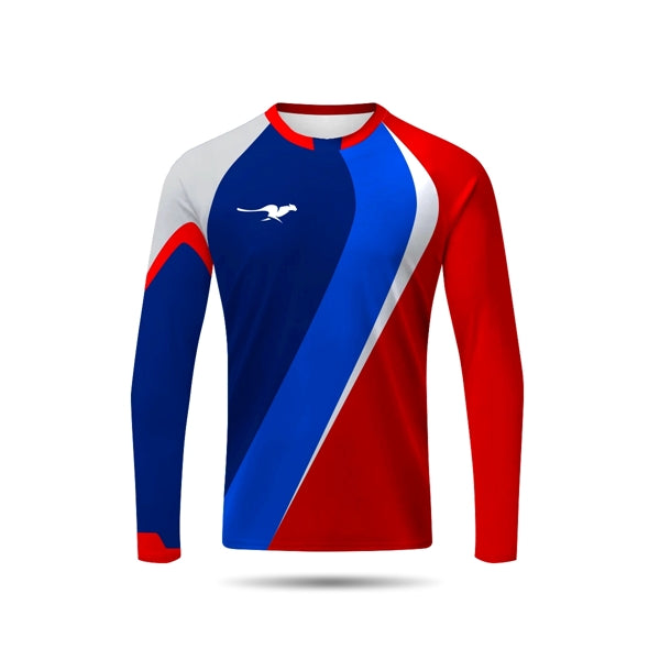 5.3 oz Sublimation Custom Long Sleeve T-Shirt