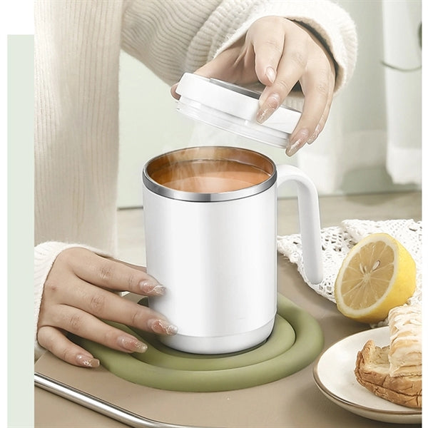 16 Oz Double Wall Vacuum 316 Stainless Steel Cups Mugs W Lid