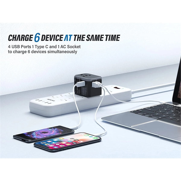 Universal Travel Adapter Wall Charger