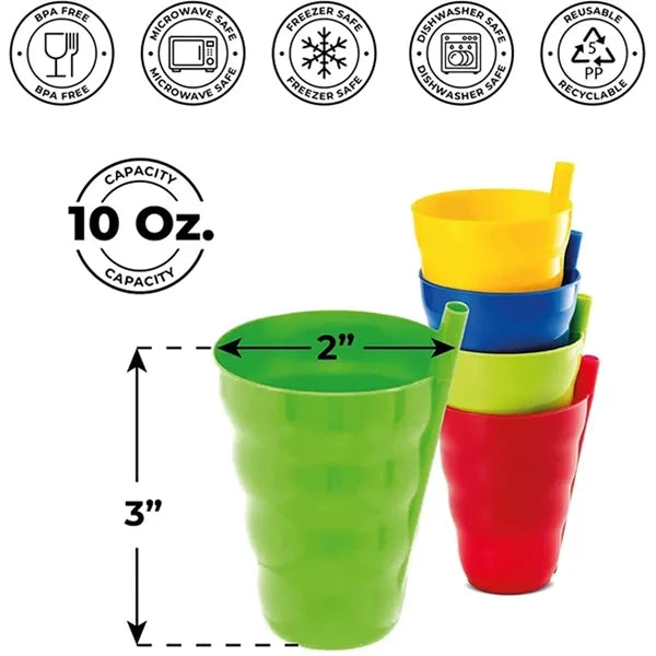 Baby Plastic Straw Cup