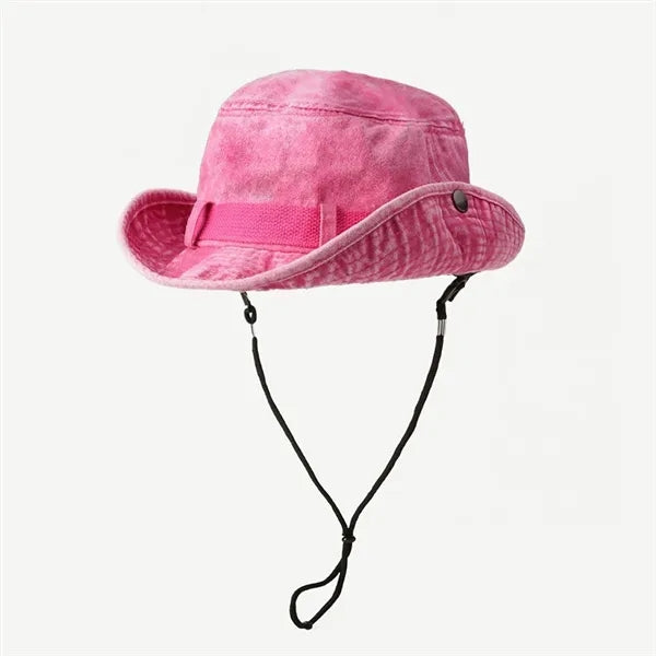 Washed Safari Bucket Hat