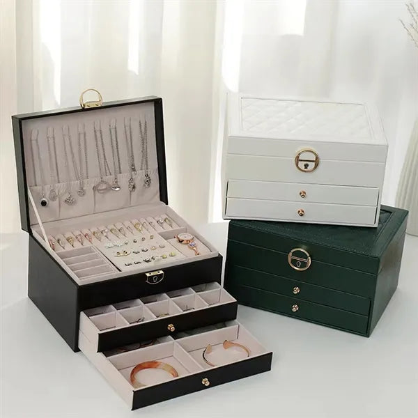 3 Layers Jewelry Organizer Box