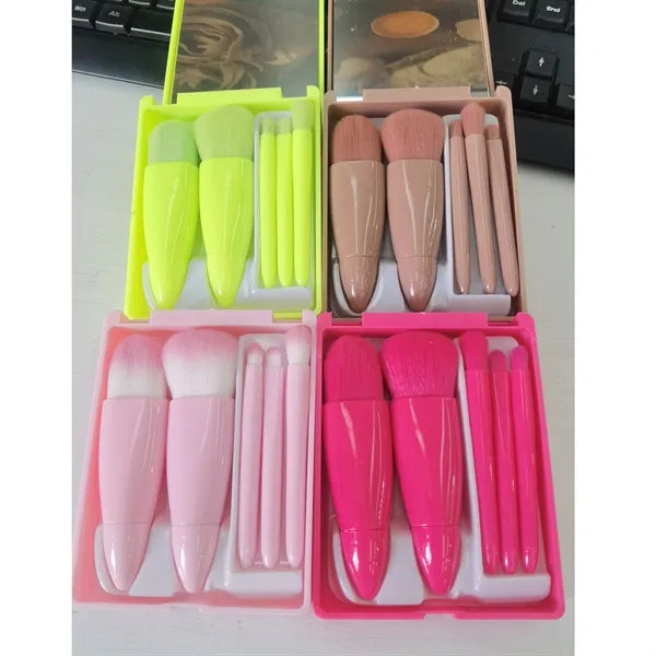 Travel Mini Makeup Brushes Set