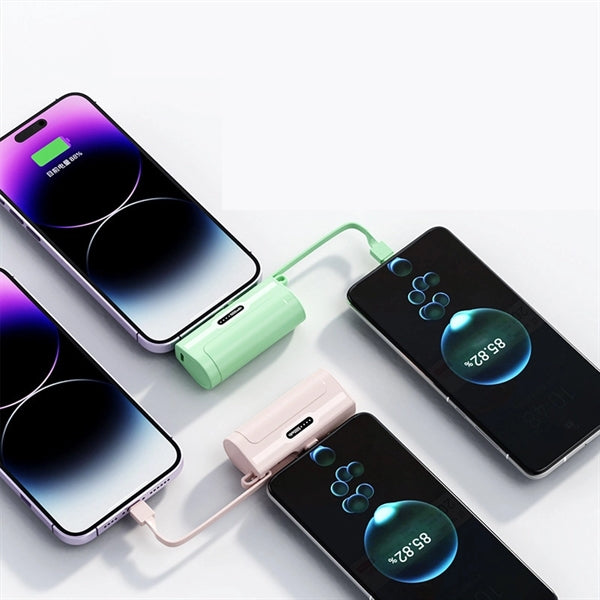 Portable 5000mAh Mini Power Bank