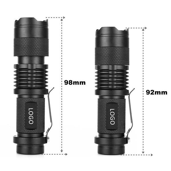 Super Bright LED Mini Flashlights with Belt Clip
