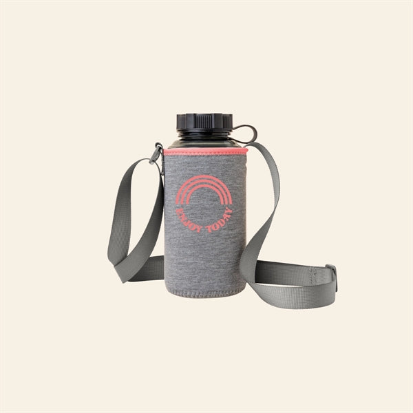 SIMPLE HYDRATION SLING - HEATHERED JERSEY KNIT NEOPRENE
