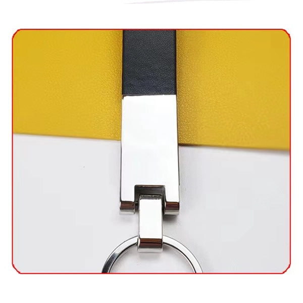 Genuine Leather Car Keychain