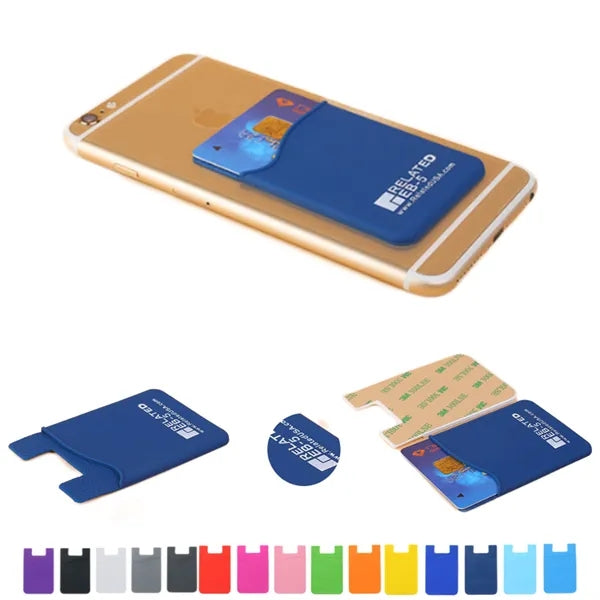 Customized Silicone Mobile Pockets