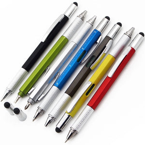 6 in 1 Multitool Pens With Screwdriver