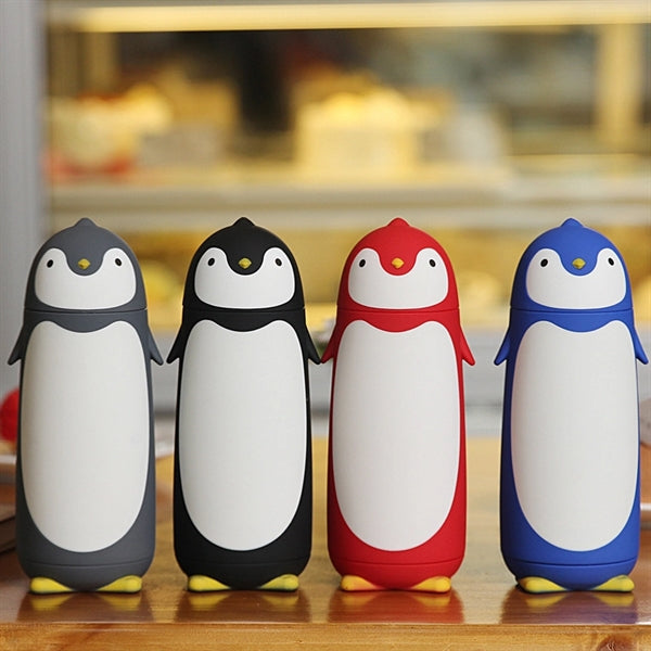10 oz Penguin Stainless Steel Vacuum Mug Bottle