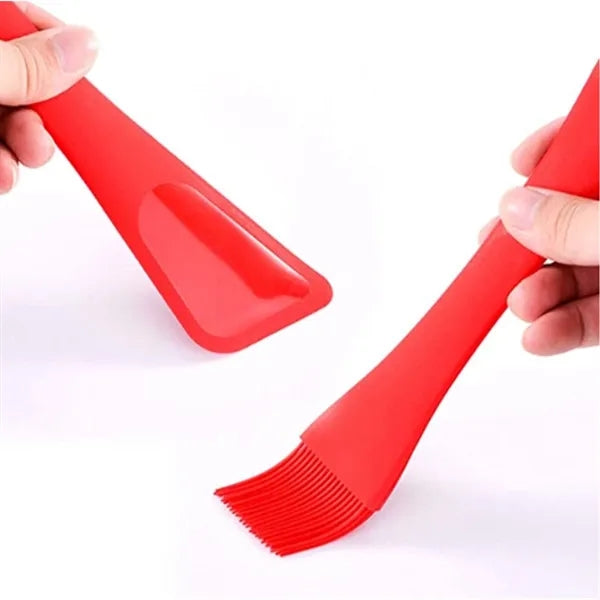 Silicone Cream Spatula And Basting Brush