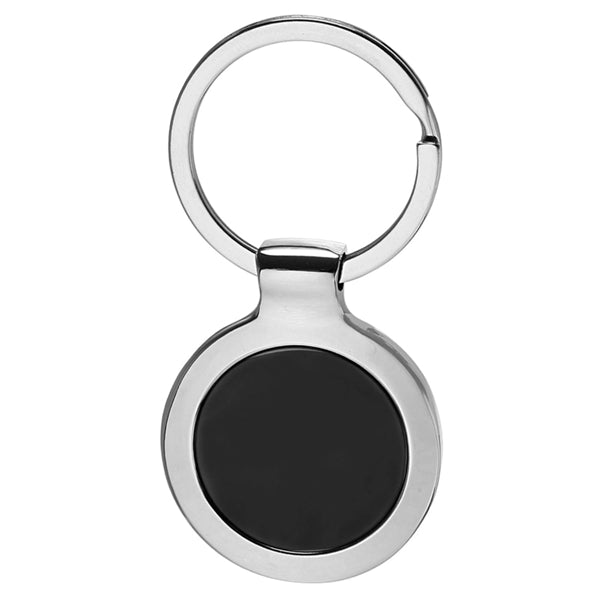 Round Keychains In Two Tone
