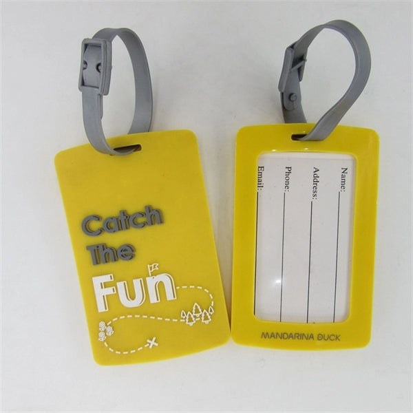 Custom Full Color 3D Baggage Luggage Tags