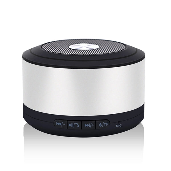 Classic Round Aluminum Bluetooth Speaker