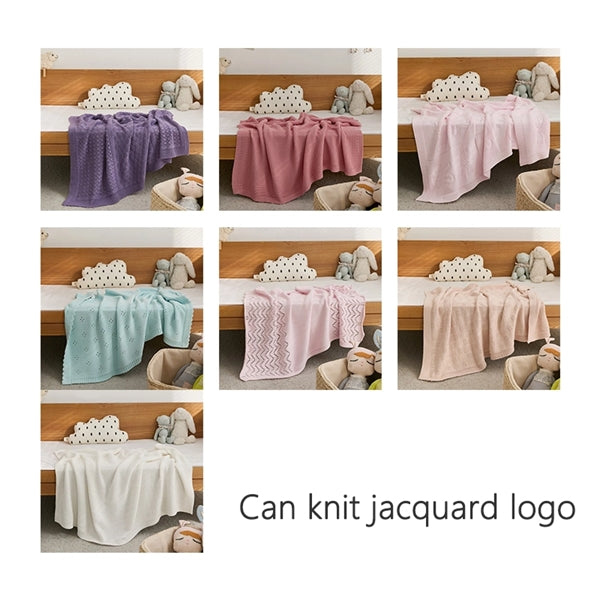 knitted cover Soft Cozy Throw Blanket Gifts For Kids