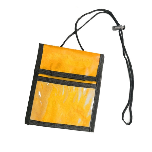 Travel Wallet Passport Holder Neck Pouch W/ Adjustable Cord