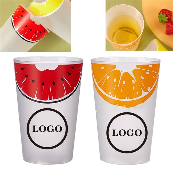 14oz Custom Printed Clear Plastic