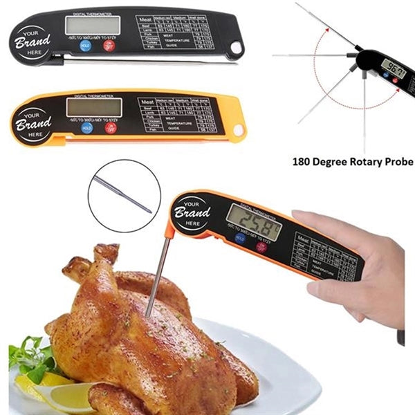 Printed Chef Digital BBQ Thermometer