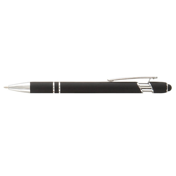 Ballpoint Pen With Soft Touch Click Metal