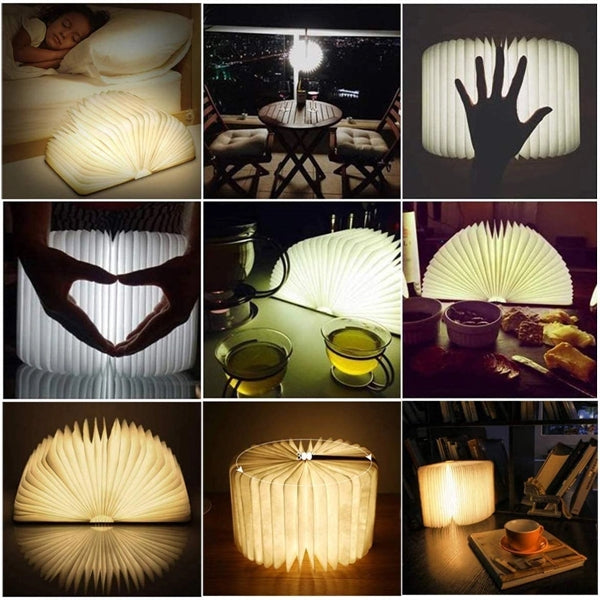 Novelty Folding Book Lamp