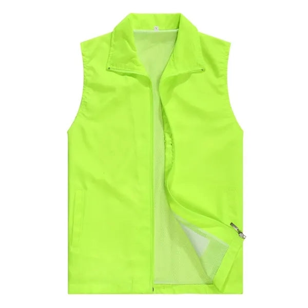 Team Practice Scrimmage Training Sleeveless Vest Jacket