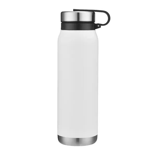 20 oz. Stainless Insulated Easy-Clean Bottle w/ Lid & Handle